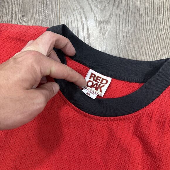 Vintage Georgia Bulldogs Red Mesh Practice Jersey Shirt Lightweight Size 3XL - Picture 5 of 7